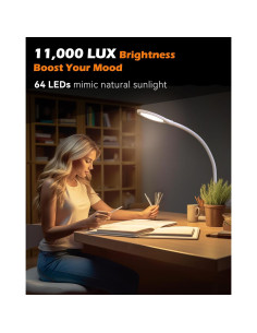 Lámpara de Terapia de Luz Aoife 11000 Lux Control Remoto 2