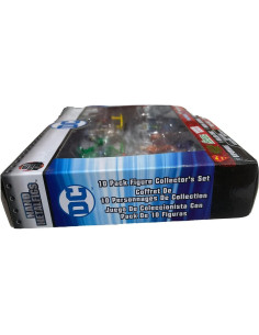 Conjunto de 10 Mini Figuras de Metal DC Comics Jada 2