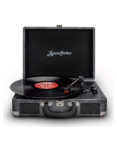 Reproductor de Vinilo ByronStatics Bluetooth 5.0 3 Velocidades