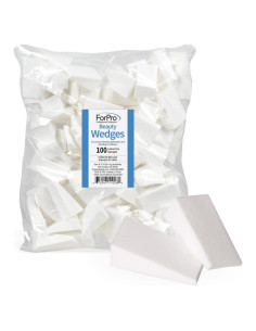 Esponjas de Belleza ForPro Sin Láttex 100 Unidades Maquillaje