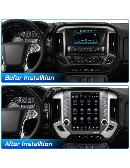 Estéreo LinksWell Gen5 para GMC Silverado 2014-2018 30 cm