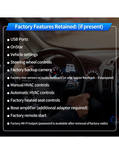 Estéreo LinksWell Gen5 para GMC Silverado 2014-2018 30 cm