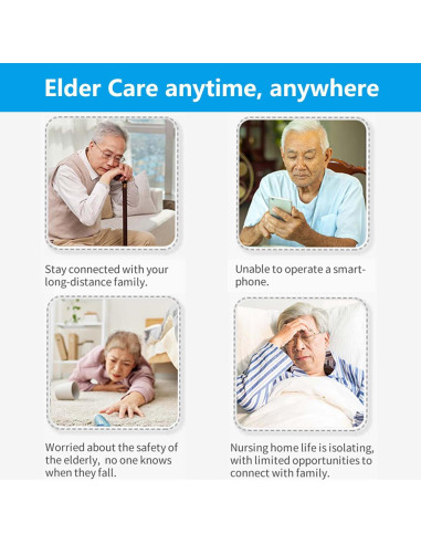 Cámara Inteligente Genérico 1080P con Pantalla HD 7 cm