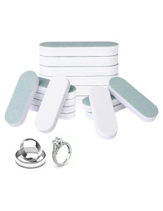 20 Piezas Barra de Pulido MOZEAT LENS 5.9x1.9cm Doble Cara