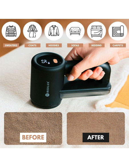 Afeitadora de tela WiredLux FS-9955A 3 velocidades USB