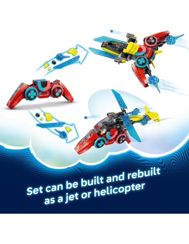 LEGO DREAMZzz Jet Cooper 2 en 1 - Juguete de Construcción