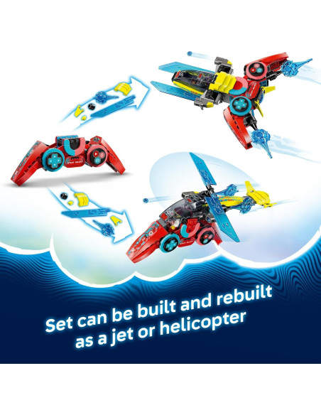 LEGO DREAMZzz Jet Cooper 2 en 1 - Juguete de Construcción