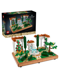 LEGO Icons Fuente Jardín 10359 - Set de Construcción 1,302 Piezas