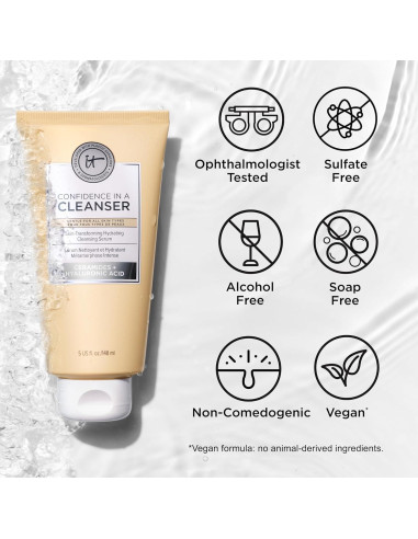 Limpiador Facial IT Cosmetics 150ml Ácido Hialurónico