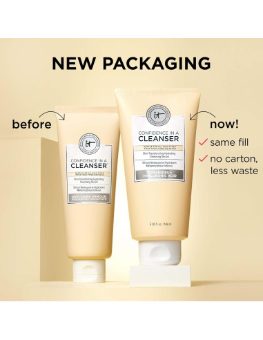 Limpiador Facial IT Cosmetics 150ml Ácido Hialurónico