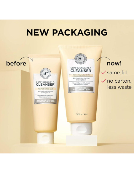 Limpiador Facial IT Cosmetics 150ml Ácido Hialurónico