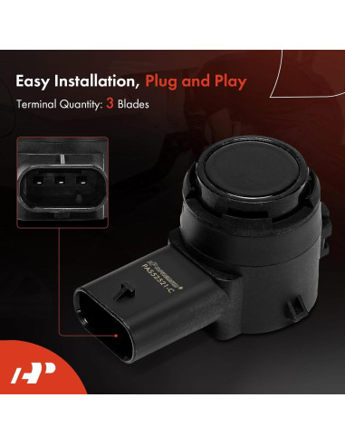 Sensor de Estacionamiento A-Premium para Tesla S/X/Y 2021-2024