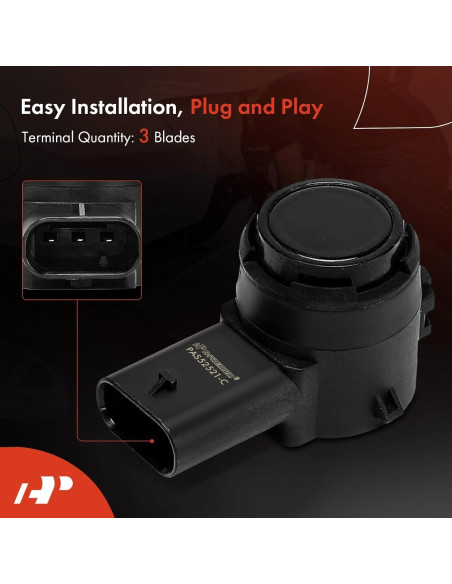 Sensor de Estacionamiento A-Premium para Tesla S/X/Y 2021-2024