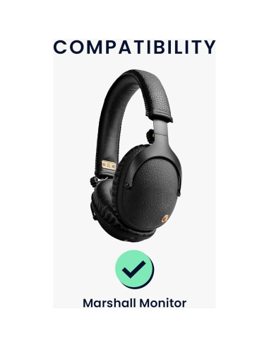Almohadillas para Auriculares KW-Mobile Marshall Monitor - Negro