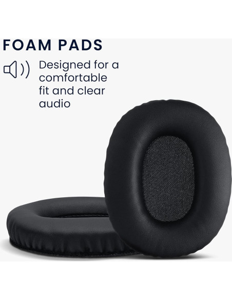 Almohadillas para Auriculares KW-Mobile Marshall Monitor - Negro