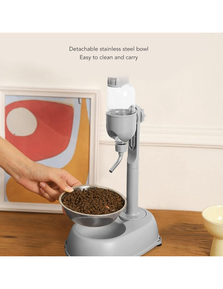 Dispensador de Agua Automático Yosoo 500ml para Mascotas