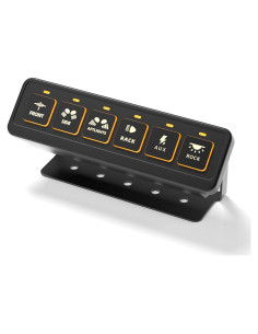 Panel de Interruptores Inalámbrico 6 Gang Somaer 12V-24V