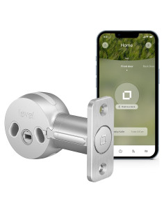 Cerradura Inteligente Level Bolt - Cromo Satinado - Perno