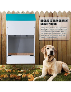 Dispensador Automático de Comida KHEARPSL 22.68kg Exterior 2