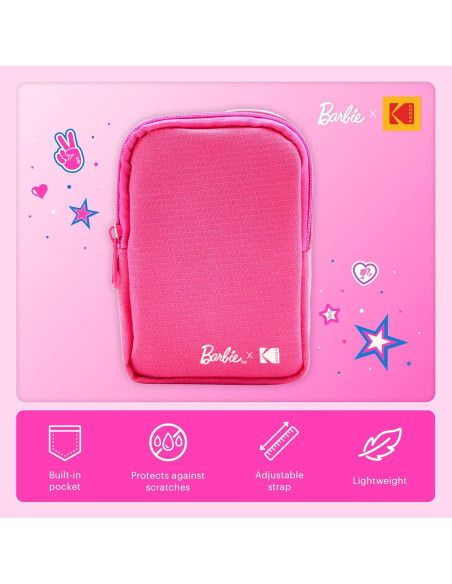 Cámara Digital Instantánea Kodak x Barbie 5MP Bundle Regalo