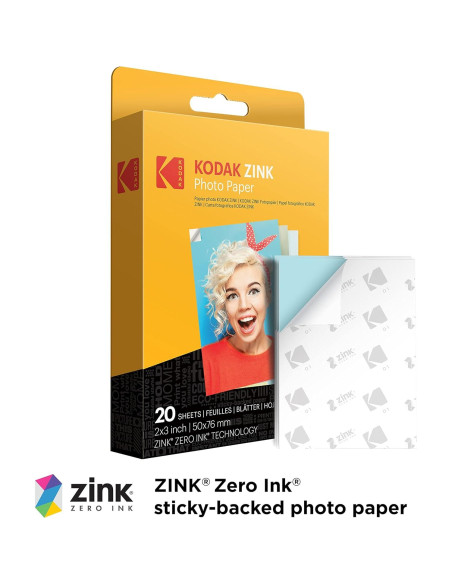 Cámara Digital Instantánea Kodak x Barbie 5MP Bundle Regalo