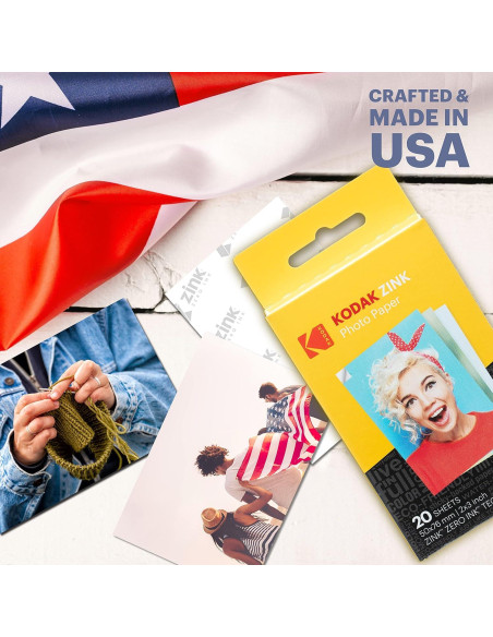 Cámara Digital Instantánea Kodak x Barbie 5MP Bundle Regalo