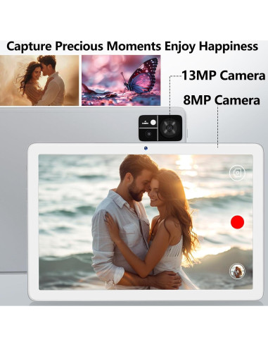 Tableta EITOMIN 10" Android 14 Octa-Core 14GB RAM 128GB