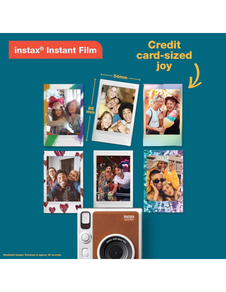 Cámara Instantánea Híbrida Fujifilm Instax Mini EVO Negra