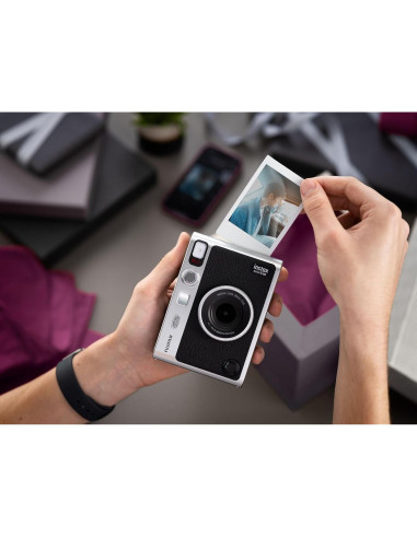 Cámara Instantánea Híbrida Fujifilm Instax Mini EVO Negra
