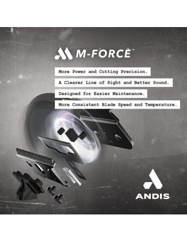 Recortadora Andis GTX-EXO Black Label Inalámbrica 1,01 kg