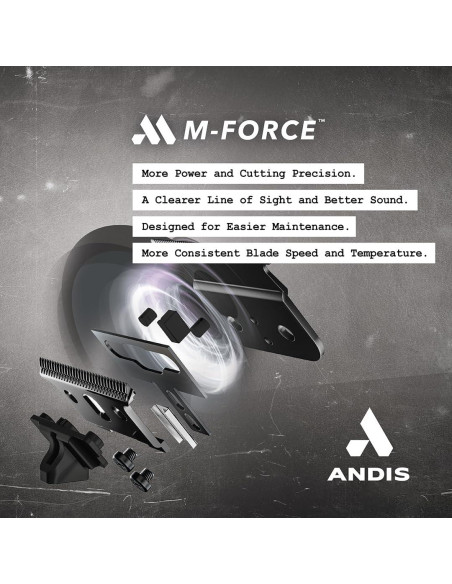 Recortadora Andis GTX-EXO Black Label Inalámbrica 1,01 kg