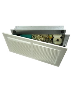 Caja Fuerte Oculta de Pared H.I.P.S. 34.3x11.4cm Blanca