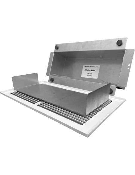 Caja Fuerte Oculta de Pared H.I.P.S. 34.3x11.4cm Blanca