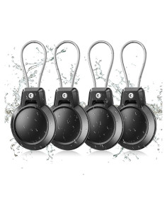 Soporte AirTag Gitfos impermeable - Paquete de 4 fundas