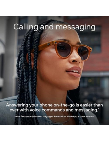 Gafas Meta Ray-Ban Headliner Caramelo Brillante 12 MP