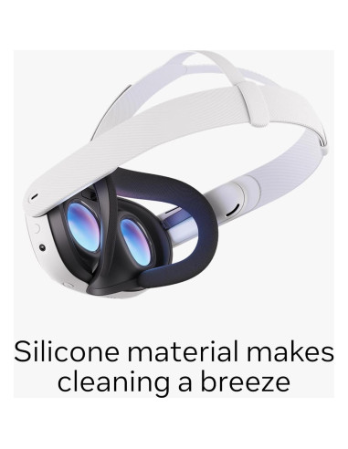 Interfaz Facial Abierta Meta Quest 3 - Comodidad y Visibilidad