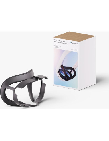 Interfaz Facial Abierta Meta Quest 3 - Comodidad y Visibilidad