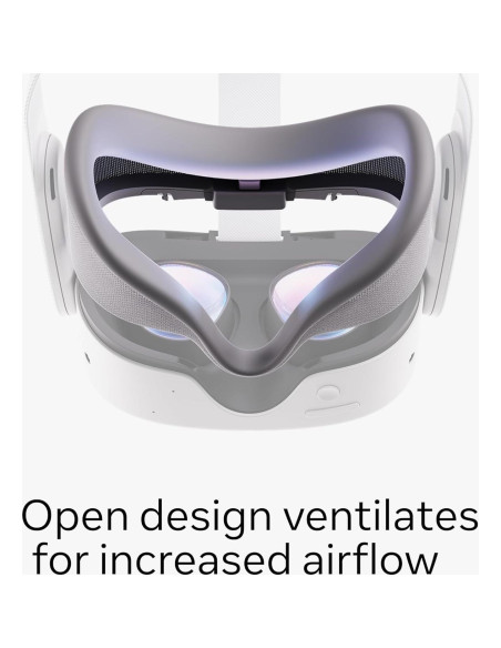 Interfaz Facial Transpirable Meta Quest 3S - Comodidad y Ventilación