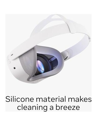 Interfaz Facial Transpirable Meta Quest 3S - Comodidad y Ventilación