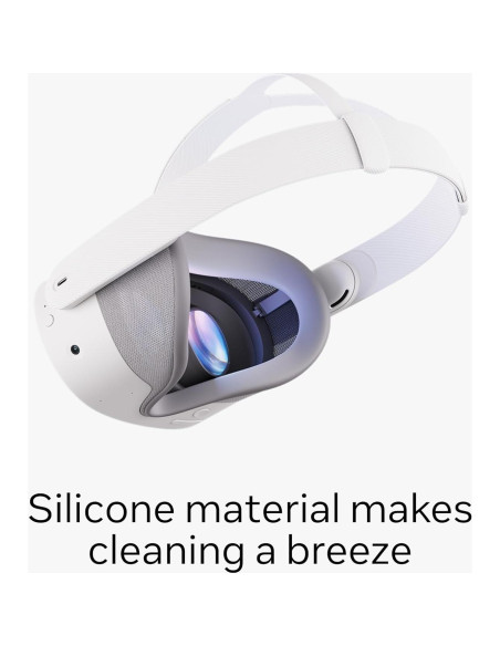 Interfaz Facial Transpirable Meta Quest 3S - Comodidad y Ventilación