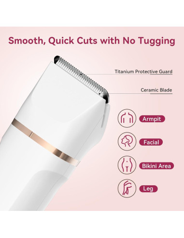 Recortadora Eléctrica de Bikini Freyars TC-017 4 en 1