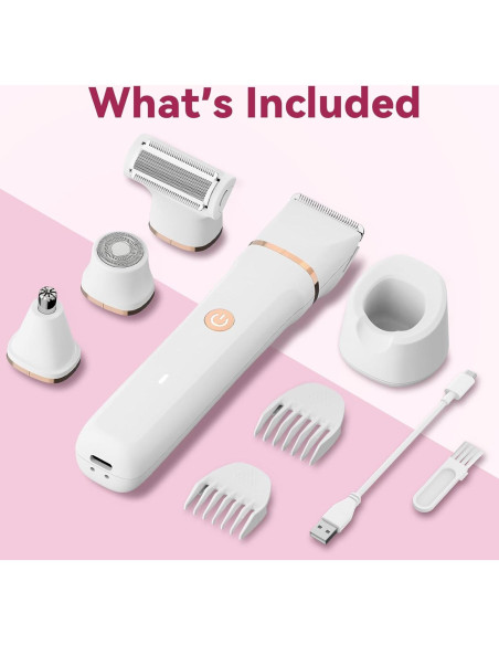 Recortadora Eléctrica de Bikini Freyars TC-017 4 en 1