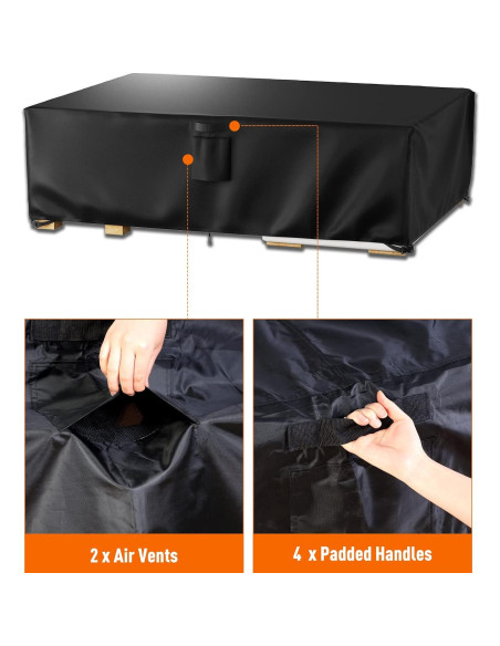 Cubierta de Muebles de Patio Ruimoy 274x208 cm Impermeable