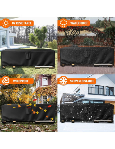 Cubierta de Muebles de Patio Ruimoy 274x208 cm Impermeable