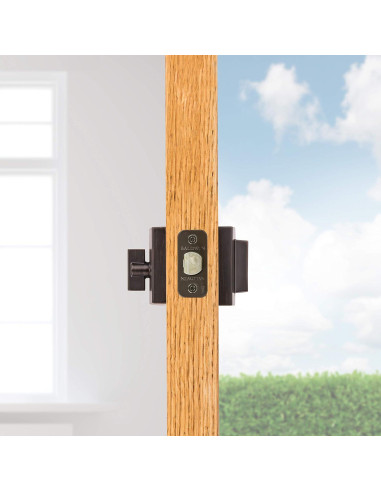 Cerradura Baldwin Spyglass con SmartKey en negro mate