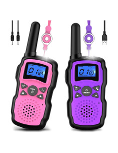 Walkie Talkies WisHouse Niños Recargables con Linterna