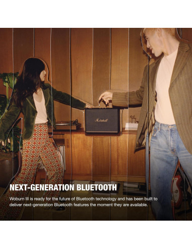 Marshall Woburn III Altavoz Bluetooth 7.43 kg Negro