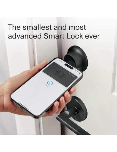 Cerradura Inteligente Level Lock+ Negro Mate - Acceso Sin Llave