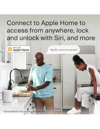 Cerradura Inteligente Level Lock+ Negro Mate - Acceso Sin Llave