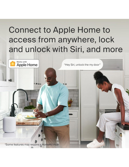 Cerradura Inteligente Level Lock+ Negro Mate - Acceso Sin Llave